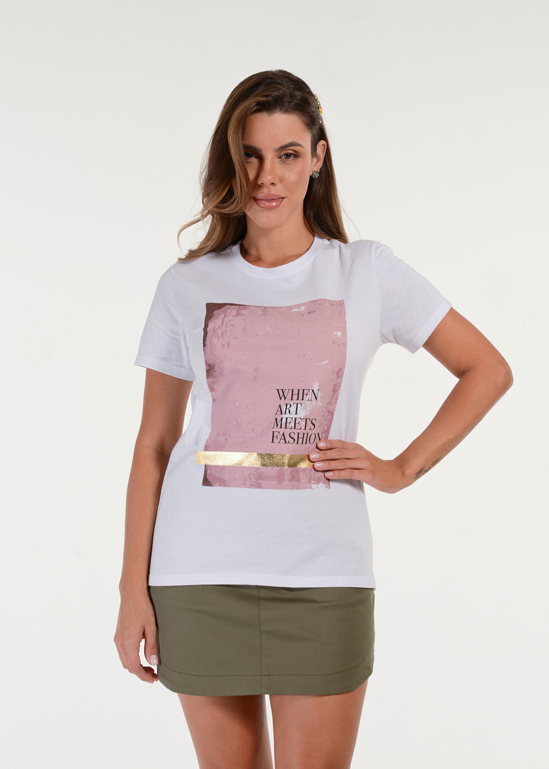 Wwwxxen - Camiseta Art Fashion - Billie Combina Com VocÃª!